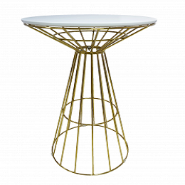 Antique Gold Cocktail Table